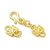 Brass Hook and S-Hook Clasps KK-U059-22G-2