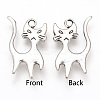 Tibetan Style Alloy Pendants TIBEP-T002-83AS-NR-1