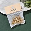SHEGRACE Brass Stud Earring Findings XGR0024G-35G-5
