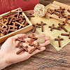 DIY Inspirational Word Pendant Decoration Making Kit DIY-SW0001-13-6