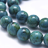 Synthetic Yellow Turquoise(Jasper) Beads Strands TURQ-G148-16-12mm-1-3