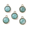 Natural Amazonite Pendants G-K372-03G-01-1