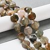 Natural Mixed Rutilated Quartz Beads Strands G-NH0004-008-2