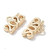 Brass Charms KK-C077-03G-2
