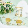 24Pcs 12 Style Alloy Stud Earring Findings FIND-HY0001-13-6