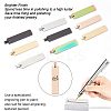 10Pcs 5 Colors PVD Vacuum Plating 304 Stainless Steel Pendants STAS-UN0018-33-4