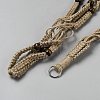 Cotton Crochet Macrame Hanging Planters AJEW-WH20042-17B-2