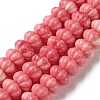 Synthetic Coral Dyed Beads Strands G-A290-A01-01-1