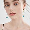 12Pcs 6 Colors Rack Plating Brass Enamel Charms KK-FH0004-36-6