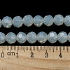 Imitation Jade Glass Beads Stands EGLA-A035-J8mm-D06-5