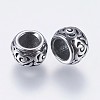 304 Stainless Steel European Beads STAS-I069-08AS-2