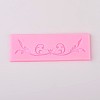 Flower Design DIY Food Grade Silicone Molds LS-AJEW-L054-64-1