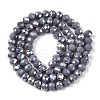 Electroplate Glass Beads Strands LS-EGLA-A044-P6mm-B10-3