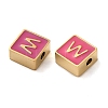 304 Stainless Steel Enamel Beads STAS-L022-293G-W-2