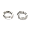 Tarnish Resistant 304 Stainless Steel Open Jump Rings X-STAS-E067-11-9mm-3