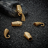 Tibetan Style Alloy Hook and Snake Head Clasps TIBE-TA0001-06AG-8