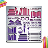 BBQ Daily Theme Stainless Steel Metal Stencils DIY-WH0279-178-1