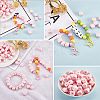 20Pcs Pink Cube Letter Silicone Beads 12x12x12mm Square Dice Alphabet Beads with 2mm Hole Spacer Loose Letter Beads for Bracelet Necklace Jewelry Making JX435U-7