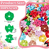 80Pcs Opaque Acrylic Beads SACR-UN0001-05-3