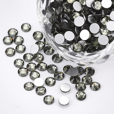 Glass Flat Back Rhinestone Cabochons RGLA-S002-20SS-01-1