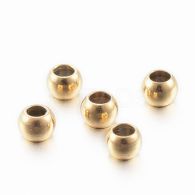 Ion Plating(IP) 304 Stainless Steel Beads LS-STAS-H394-08G-1