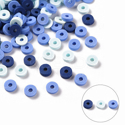 Handmade Polymer Clay Beads CLAY-T019-04C-1