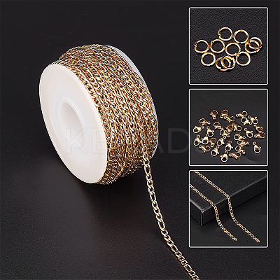 DIY Chain Necklace Bracelet Making Kits DIY-SC0019-60-1