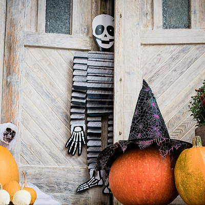 Halloween Spider Web Fabric DIY-WH0410-19A-1