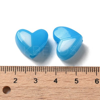 Imitation Jelly Acrylic Opaque Beads SACR-R741-01B-1