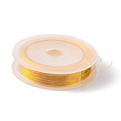 Round Copper Wire for Jewelry Making CWIR-WH0001-0.2mm-05-1