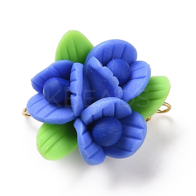 Handmade Polymer Clay Links Connectors PALLOY-JF00692-1