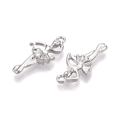Rack Plating Alloy Pendants FIND-N005-12P-1