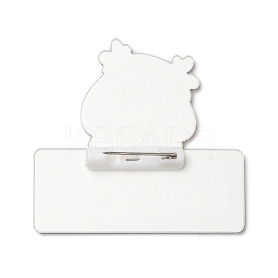 Christmas Theme Acrylic Brooch LS-JEWB-E024-02P-03-1