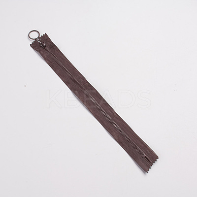 Resin Close End Zippers FIND-WH0052-44M-1