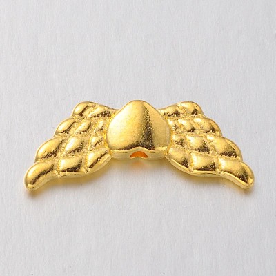 Tibetan Style Alloy Angeltee Beads TIBEB-5494-G-NR-1