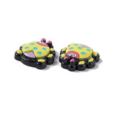 Opaque Resin Cabochons LS-RESI-C027-01C-1