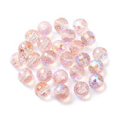 AB Color Plated Glass Beads EGLA-P059-02A-AB04-1