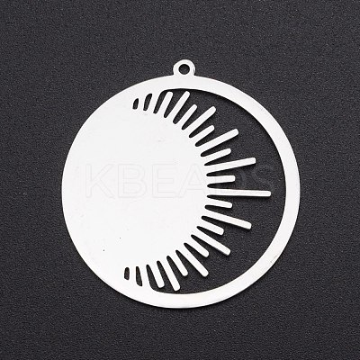 Non-Tarnish 201 Stainless Steel Pendants STAS-S105-LA218-1