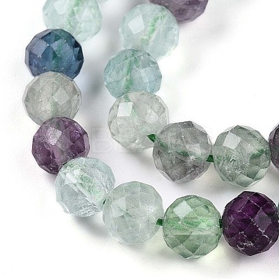 Natural Fluorite Beads Strands G-T140-19A-1