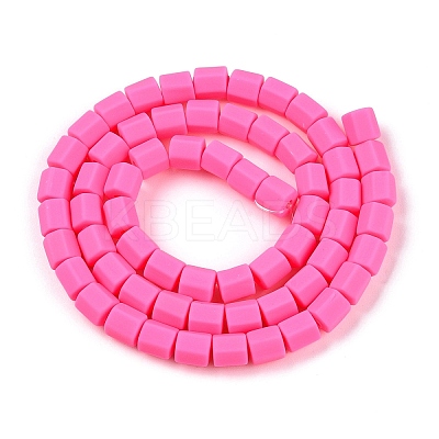 Handmade Polymer Clay Beads Strands CLAY-T021-02H-1