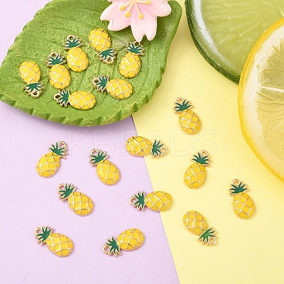 20Pcs Alloy Enamel Pendants ENAM-YW0005-81-1