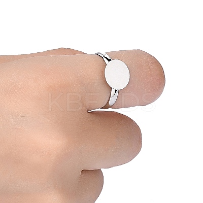 Brass Pad Ring Base Findings EC022-1