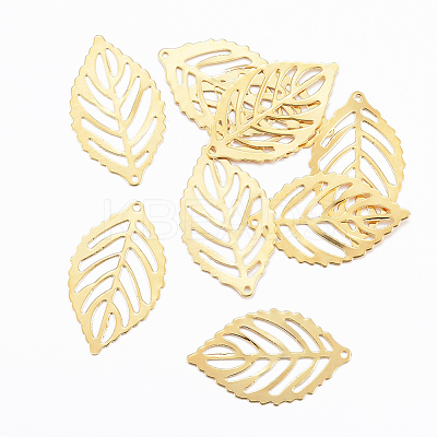 201 Stainless Steel Pendants X-STAS-H557-49G-1