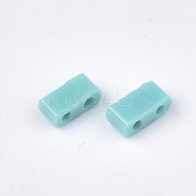 2-Hole Opaque Glass Seed Beads SEED-S023-05G-1