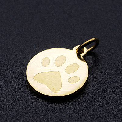 201 Stainless Steel Pet Charms STAS-T049-T676-2-1