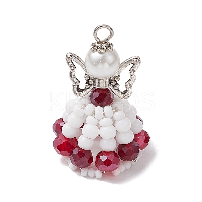 Handmade Seed Beads Pendants PALLOY-MZ00400-03-1