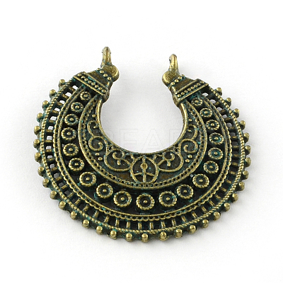 Zinc Alloy Pendants X-PALLOY-R065-134-LF-1