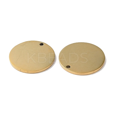 304 Stainless Steel Pendants STAS-Q308-09P-G-1