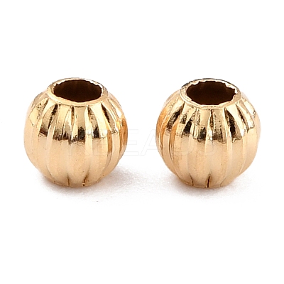 Long-Lasting Plated Brass Beads X-KK-O133-001A-G-1