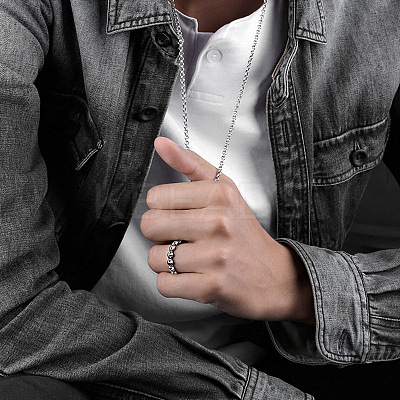 Skull Head Alloy Finger Rings FS-WGF71B4-03-1
